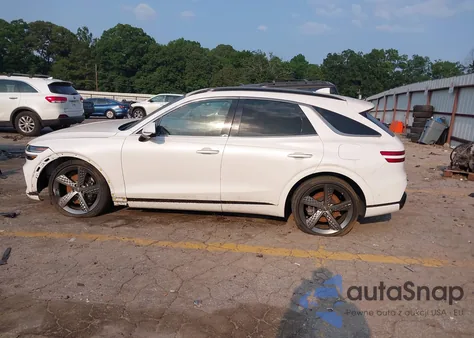 2022 Genesis Gv70 3.5T Awd Sport из США, поврежденный, VIN KMUMCDTC6NU040733